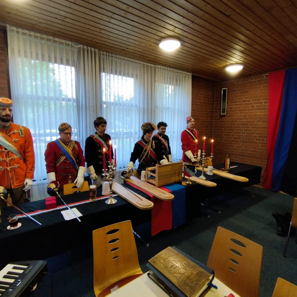 0004 - Besuch beim 65. Stiftungsfest unserer Freundschaftsverbindung KTV Grenzmark zu Schweinfurt (17.05.2025)