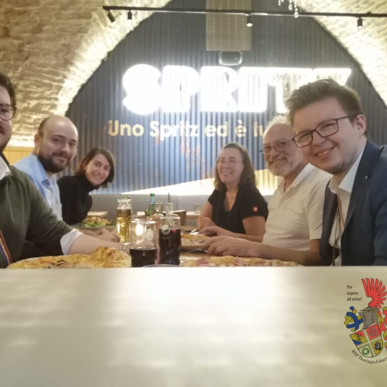 Gemeinsam mit unserer Freundschaftsverbindung unterwegs in Schweinfurt