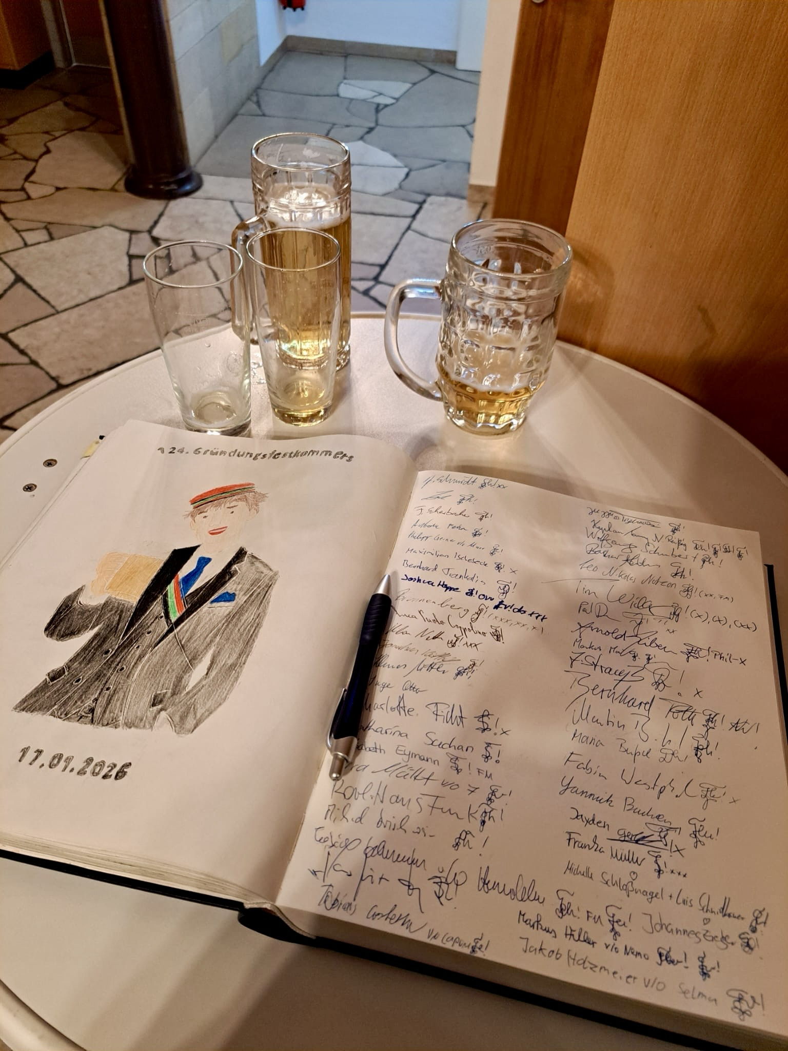 Gründungskommers e.v. KDStV Thuringia Würzburg