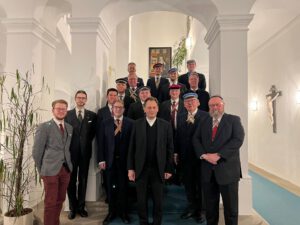 Empfang bei Erzbischof Gössl